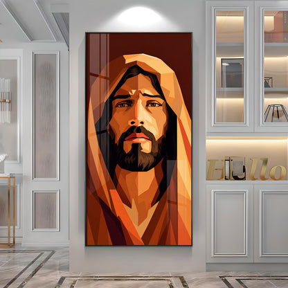 Jesus Christ Serenity Premium Acrylic Wall Art