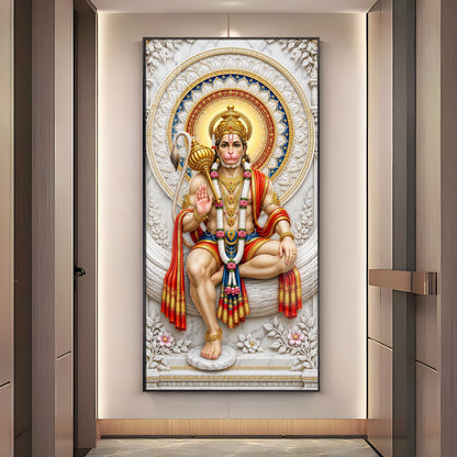 Sankat Mochan Premium Acrylic Vertical Wall Art