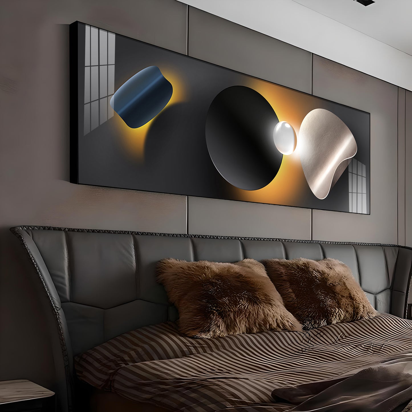 Luminous Harmony Premium Acrylic Horizontal Wall Art