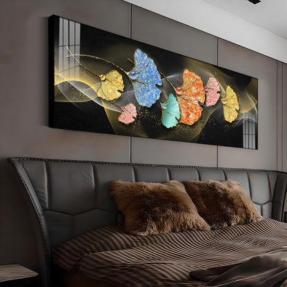 Leaf Bliss Premium Acrylic Horizontal Wall Art