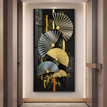 Modern Minimalist Fish Premium Acrylic Vertical Wall Art