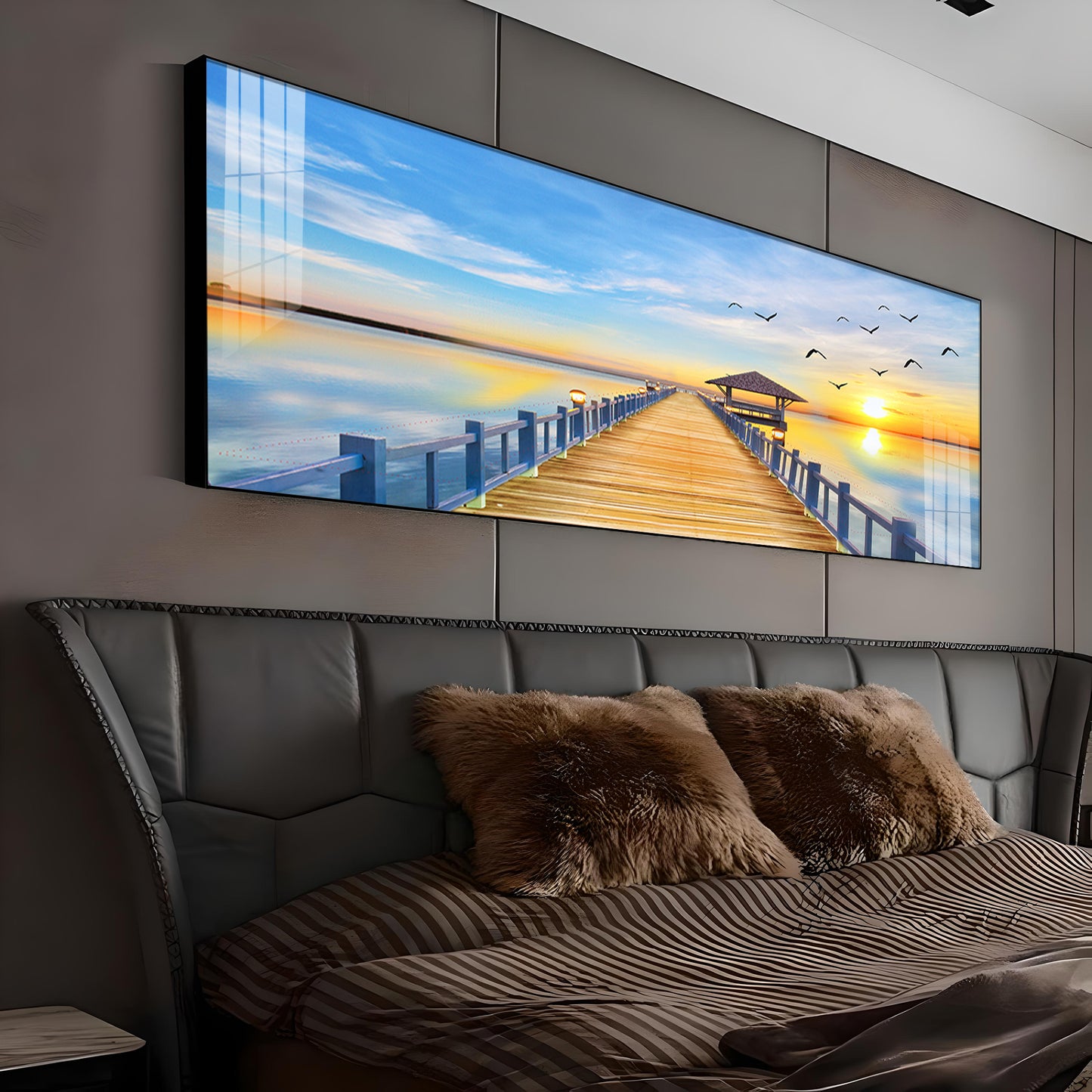 Skyward Serenity Premium Acrylic Horizontal Wall Art