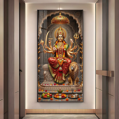 Goddess of Strength Premium Acrylic Vertical Wall Art