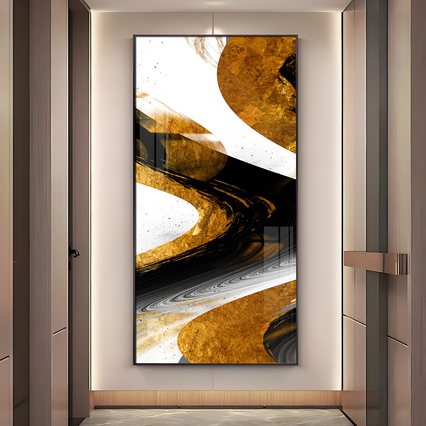 Modern Muse Canvas Premium Acrylic Vertical Wall Art