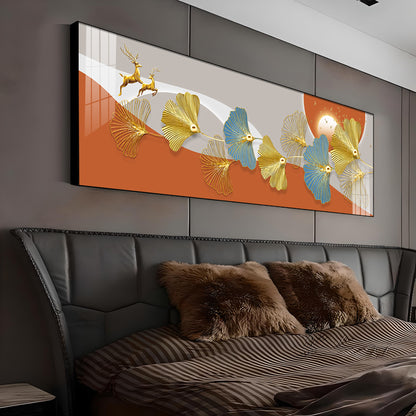 Leaf Fusion Premium Acrylic Horizontal Wall Art