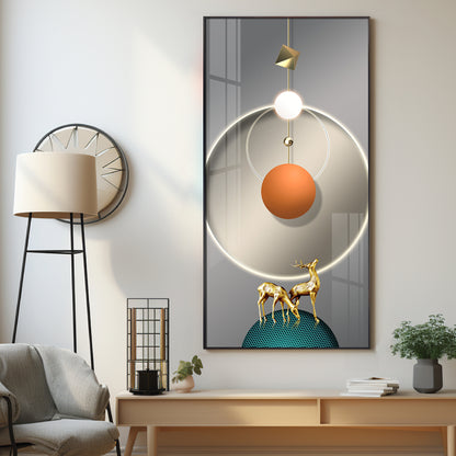 Elegant Entryway Premium Acrylic Vertical Wall Art