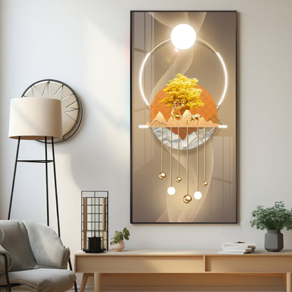 Nature's Embrace Premium Acrylic Vertical Wall Art