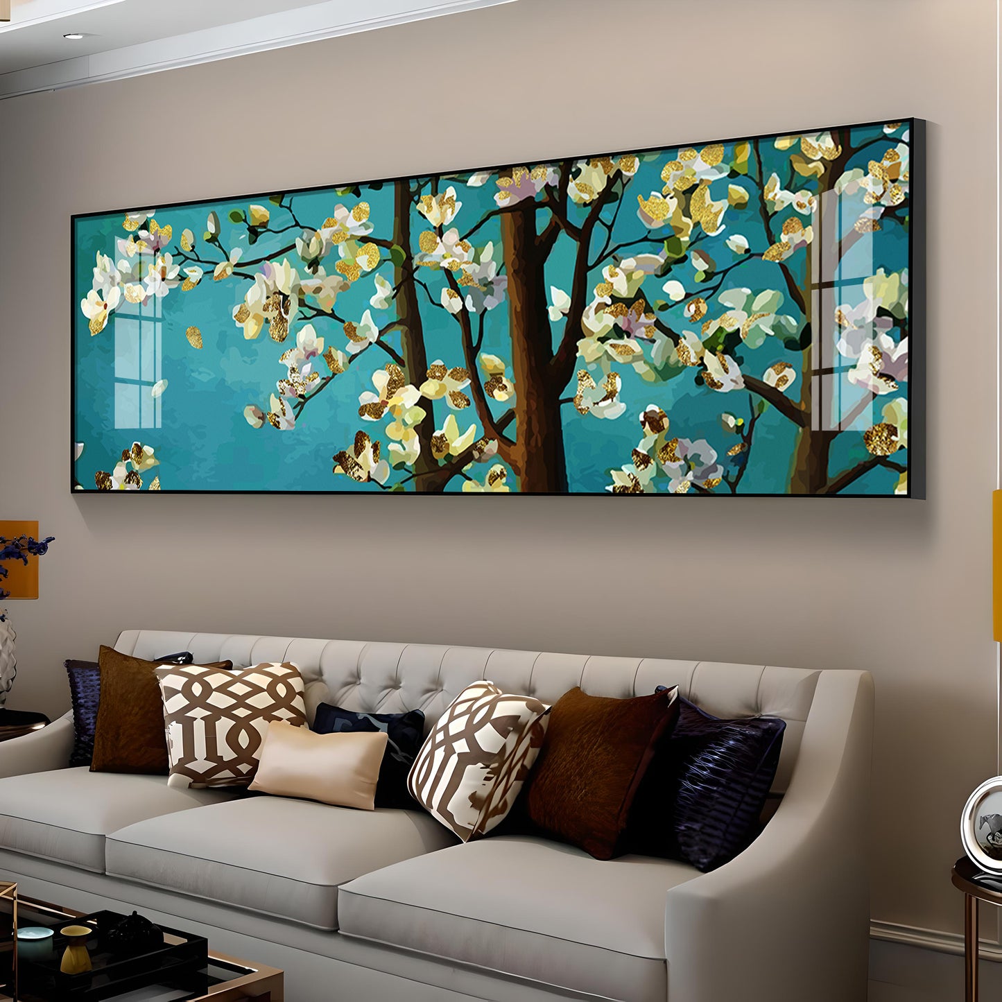 Blossom Haven Premium Acrylic Horizontal Wall Art