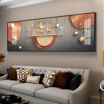 Nordic Abstract Premium Acrylic Horizontal Wall Art