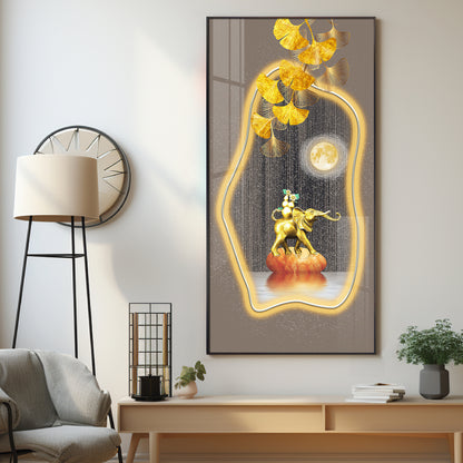 Elephant Equine Elegance Premium Acrylic Vertical Wall Art