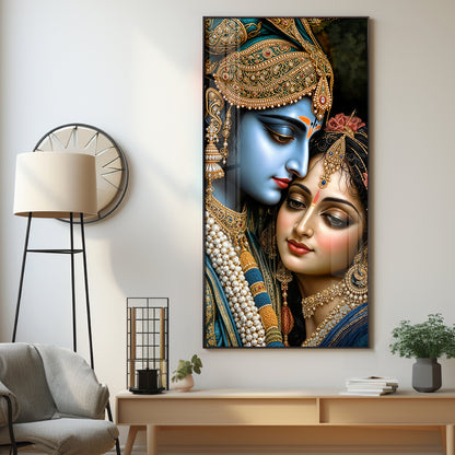 Sacred Love Premium Acrylic Vertical Wall Art