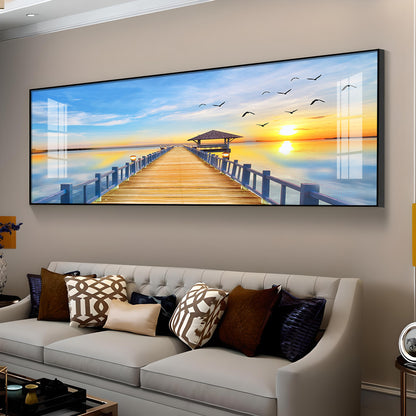 Skyward Serenity Premium Acrylic Horizontal Wall Art