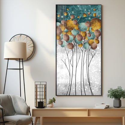 Perfect Modern Abstract Premium Acrylic Vertical Wall Art