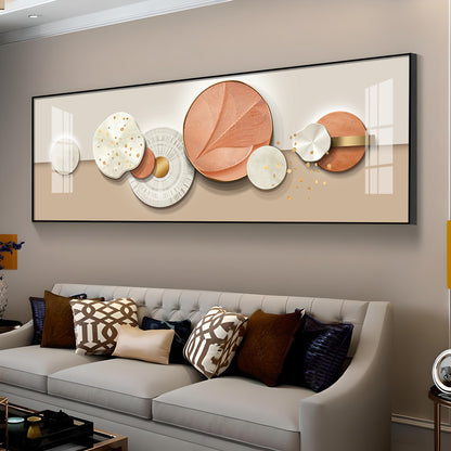 Colorful Curves Premium Acrylic Horizontal Wall Art