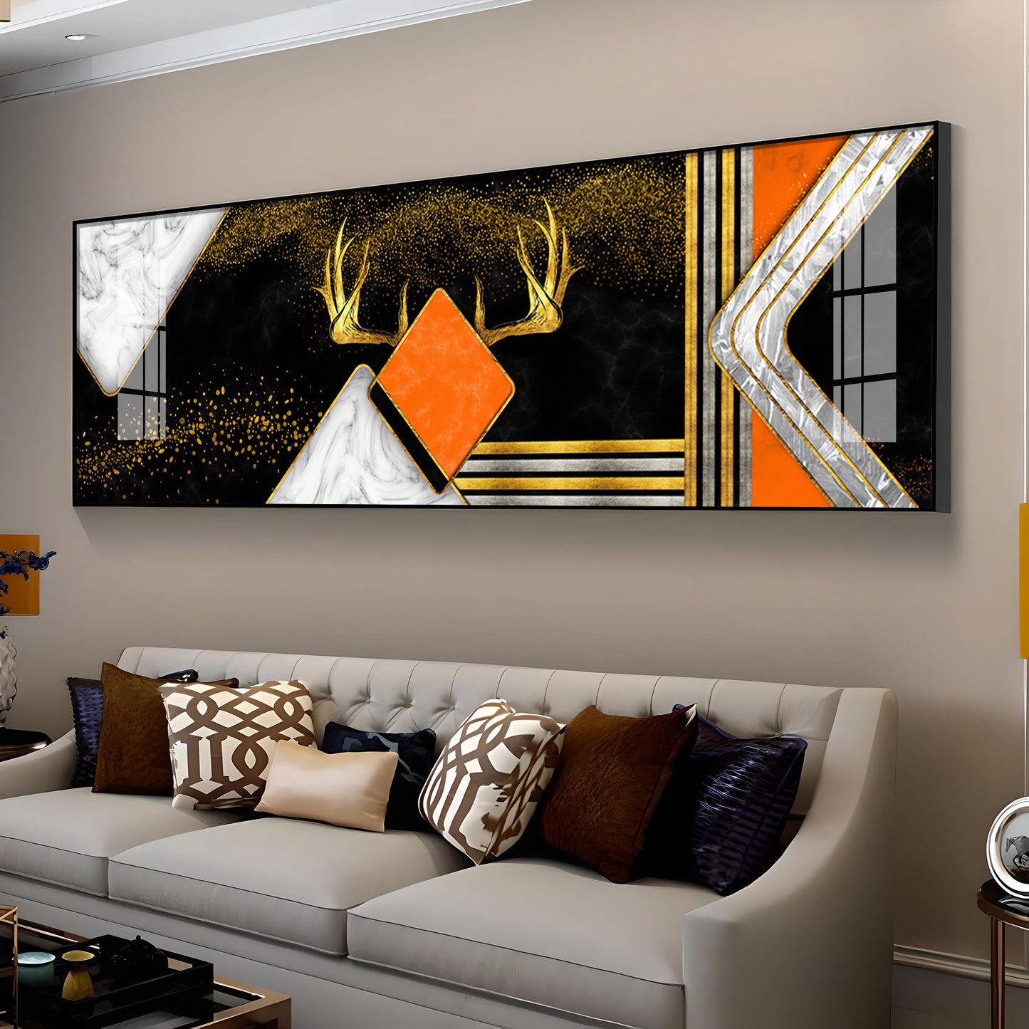 Wild Fire Whimsy Premium Acrylic Horizontal Wall Art