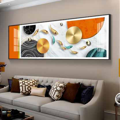 Vibrant Surface Showcase Premium Acrylic Horizontal Wall Art