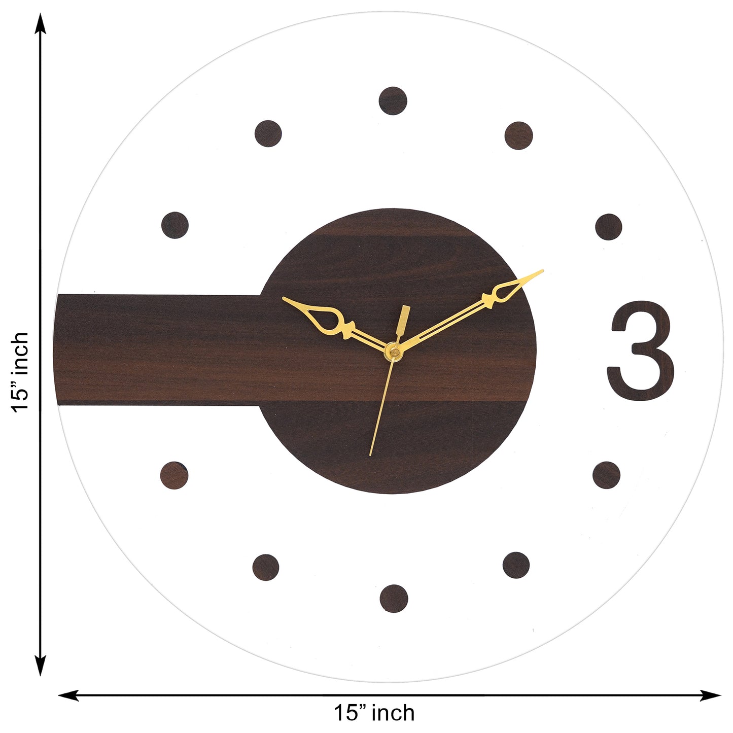 Artisan Era Wooden Acrylic Wall Clock