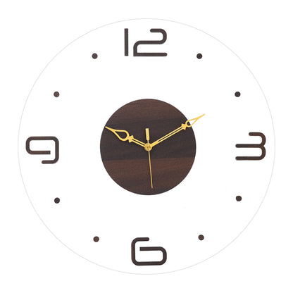 Acryluxe Wooden Acrylic Wall Clock