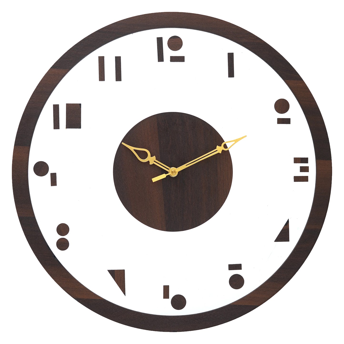 Aesthetic Wooden Acrylic Wall Clock