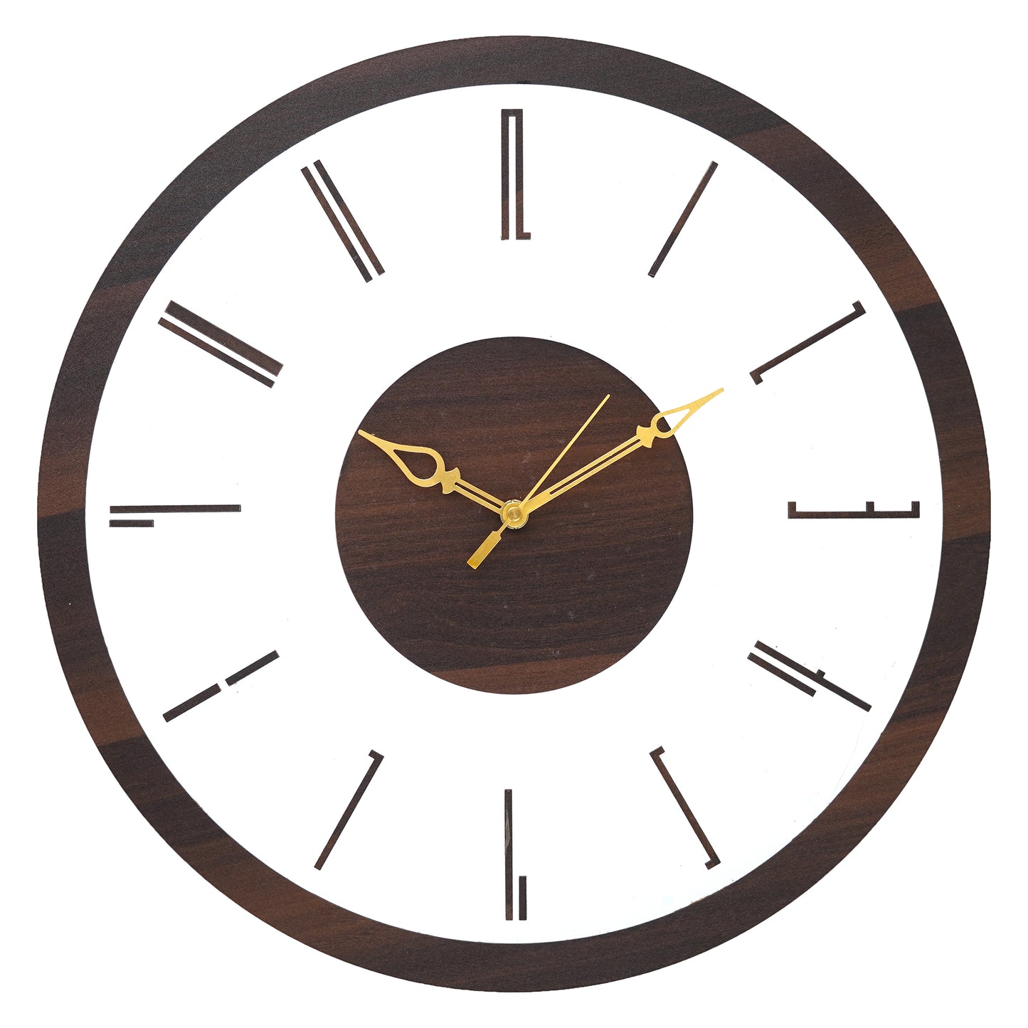 Luxe Wooden Acrylic Wall Clock