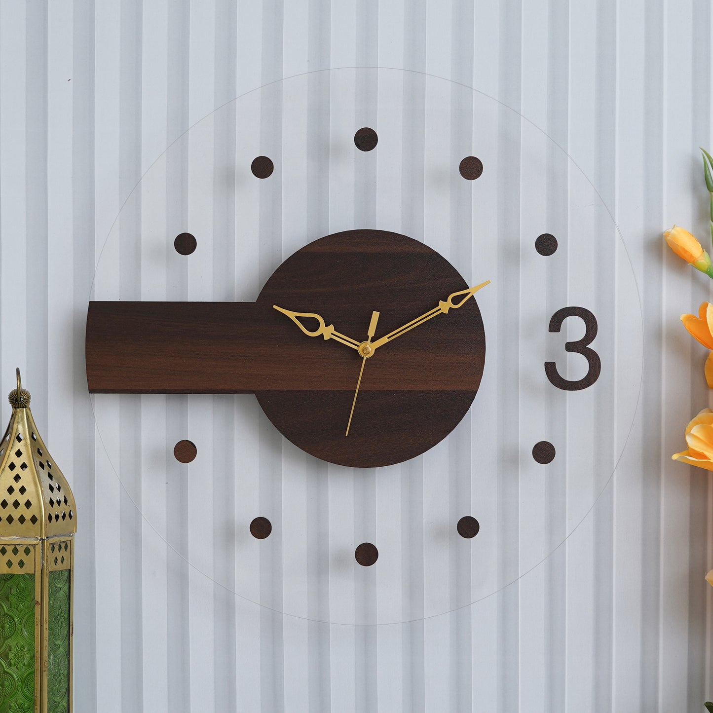 Artisan Era Wooden Acrylic Wall Clock