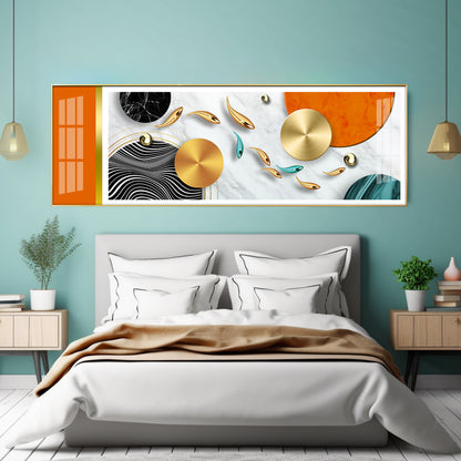 Vibrant Surface Showcase Premium Acrylic Horizontal Wall Art