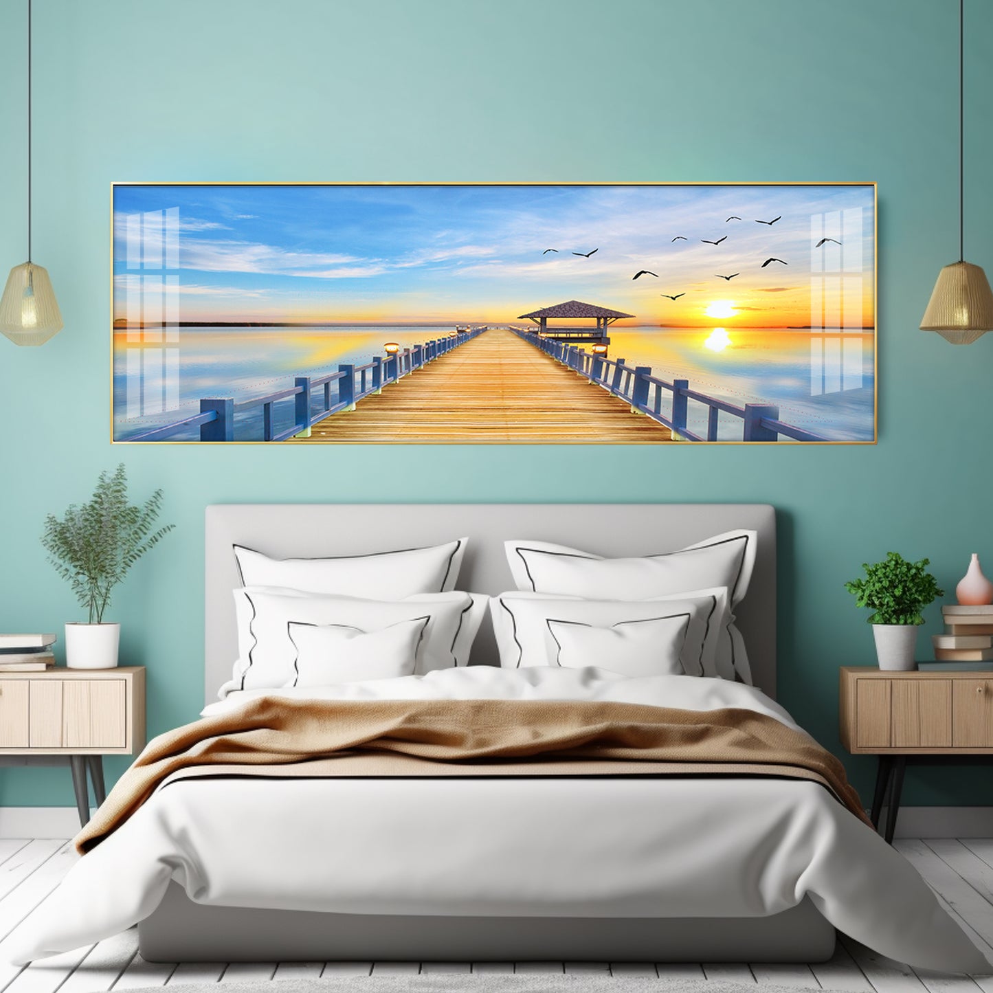Skyward Serenity Premium Acrylic Horizontal Wall Art