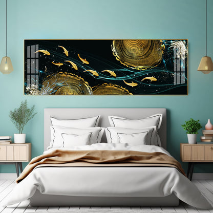 Luminous Fish Premium Acrylic Horizontal Wall Art
