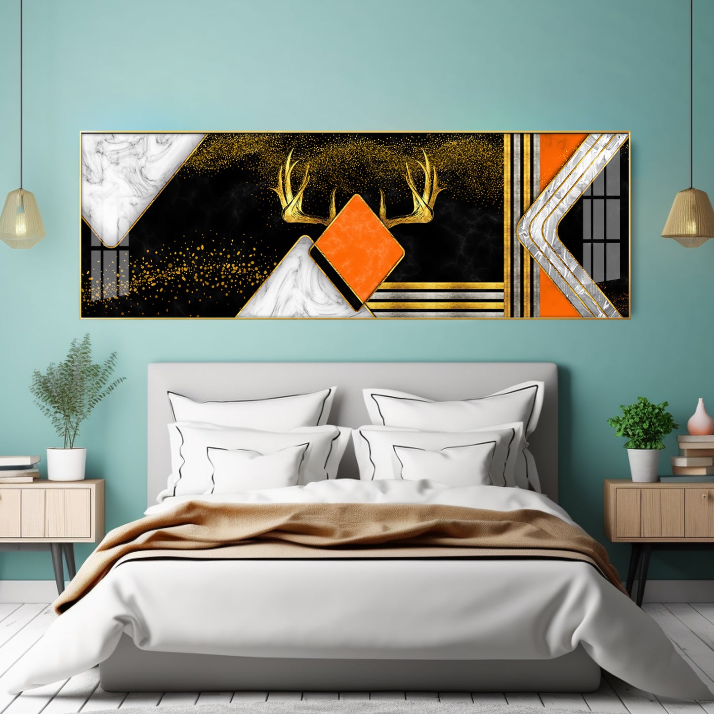 Wild Fire Whimsy Premium Acrylic Horizontal Wall Art