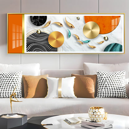 Vibrant Surface Showcase Premium Acrylic Horizontal Wall Art