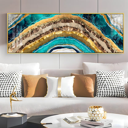 Multi Colored Abstract Premium Acrylic Horizontal Wall Art