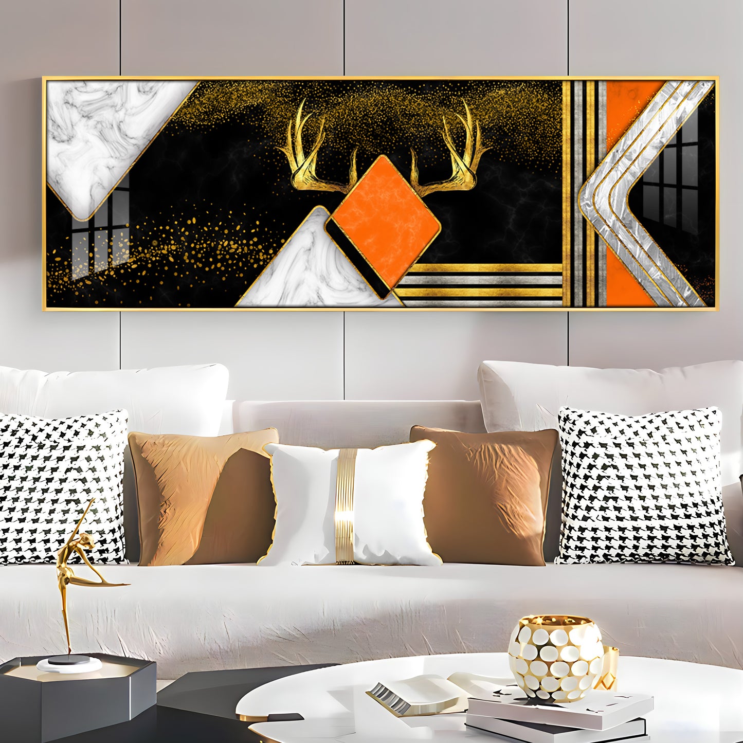 Wild Fire Whimsy Premium Acrylic Horizontal Wall Art