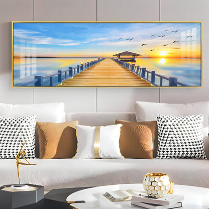 Skyward Serenity Premium Acrylic Horizontal Wall Art