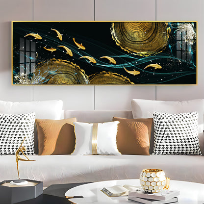 Luminous Fish Premium Acrylic Horizontal Wall Art