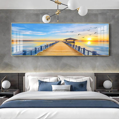 Skyward Serenity Premium Acrylic Horizontal Wall Art