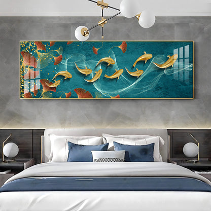Aquatic Harmony Premium Acrylic Horizontal Wall Art
