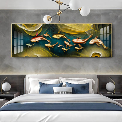 Fish Flow Collective Premium Acrylic Horizontal Wall Art