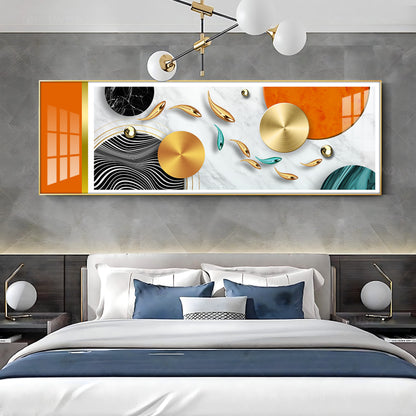 Vibrant Surface Showcase Premium Acrylic Horizontal Wall Art