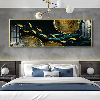 Luminous Fish Premium Acrylic Horizontal Wall Art