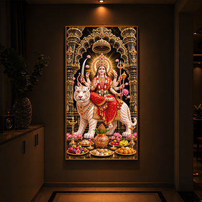 Amba Modern Luxury Backlight Vertical Wall Art