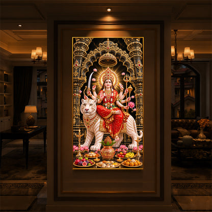 Amba Modern Luxury Backlight Vertical Wall Art