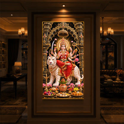 Amba Modern Luxury Backlight Vertical Wall Art