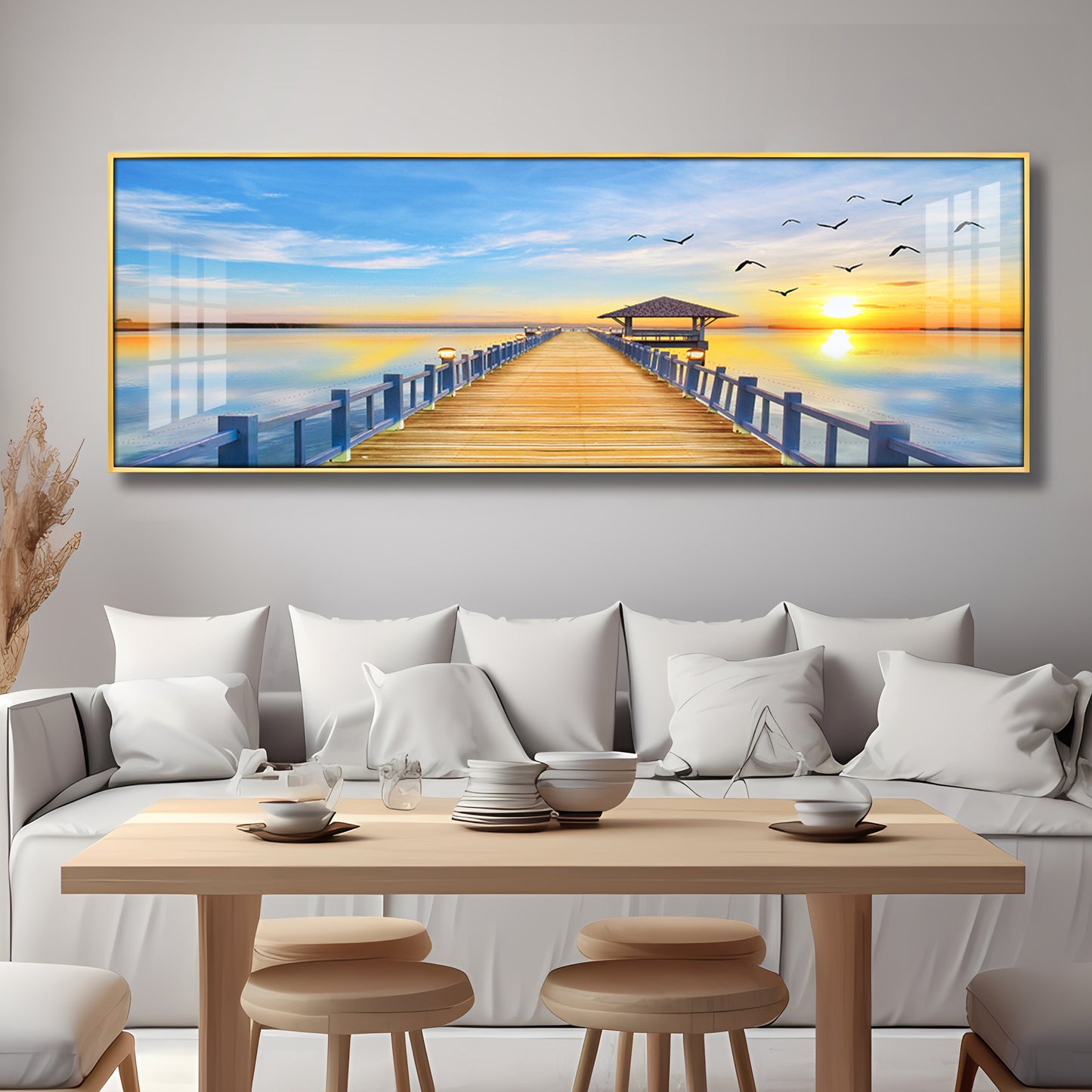 Skyward Serenity Premium Acrylic Horizontal Wall Art