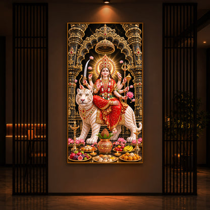 Amba Modern Luxury Backlight Vertical Wall Art
