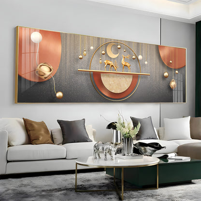 Nordic Abstract Premium Acrylic Horizontal Wall Art