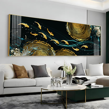 Luminous Fish Premium Acrylic Horizontal Wall Art