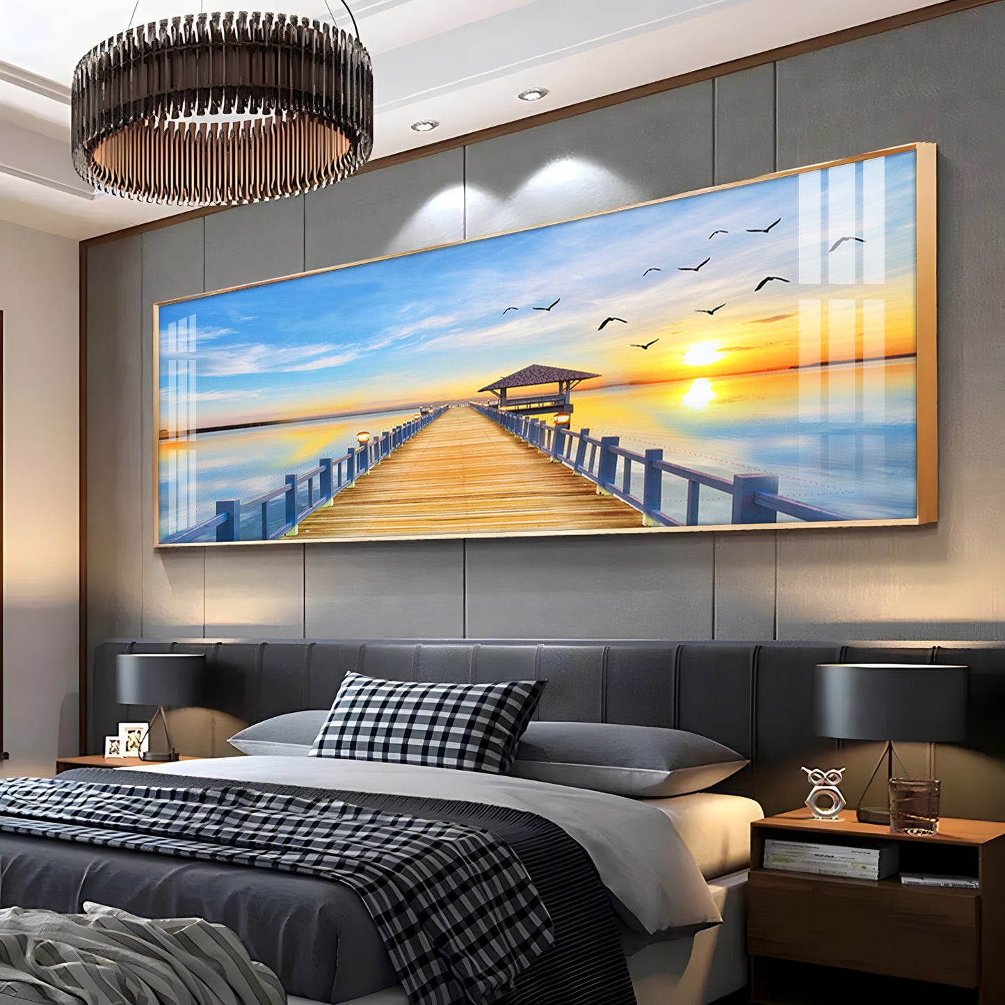 Skyward Serenity Premium Acrylic Horizontal Wall Art