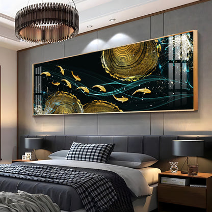 Luminous Fish Premium Acrylic Horizontal Wall Art