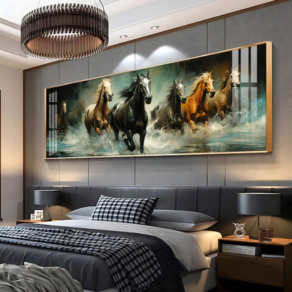 Horse Symbol Of Strength Premium Acrylic Horizontal Wall Art