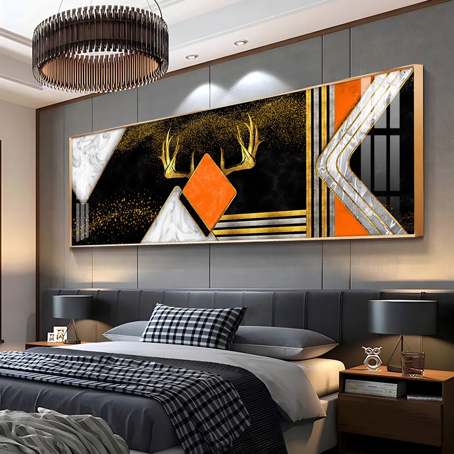 Wild Fire Whimsy Premium Acrylic Horizontal Wall Art